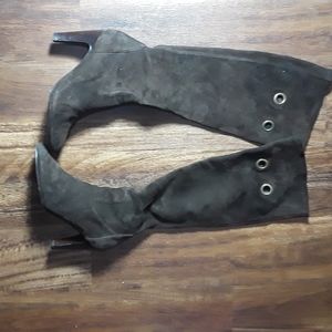 Cole Haan microsuede boots